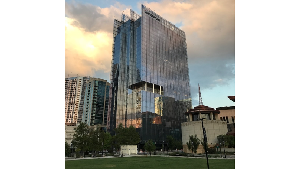 Bridgestone Tower Bridgestone Operations center nashville storm ready